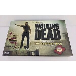 Amc The Walking Dead Board Game The Best Defense Rick Grimes Cryptozoic